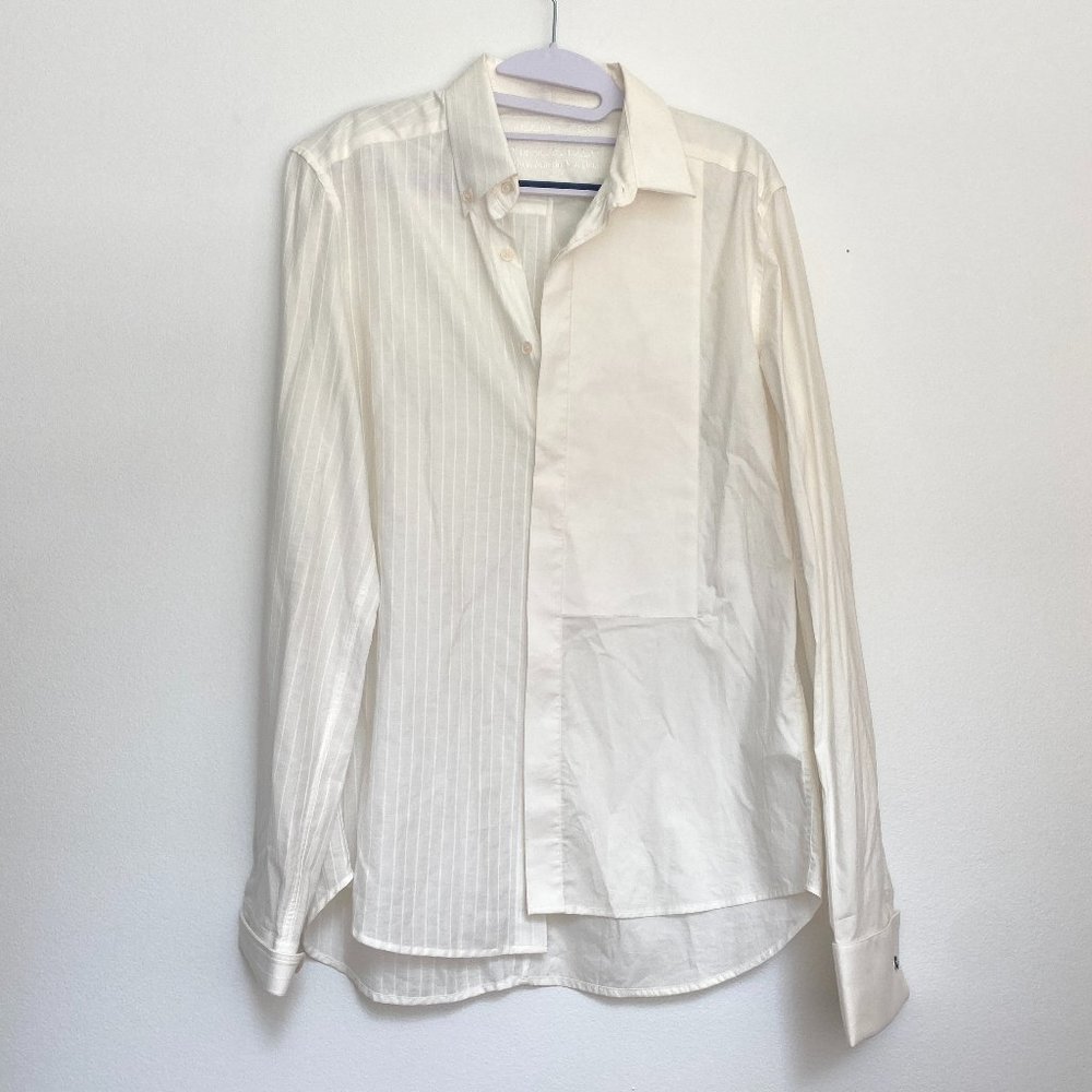 Maison Martin Margiela for H&M Contrast White Button Down Top